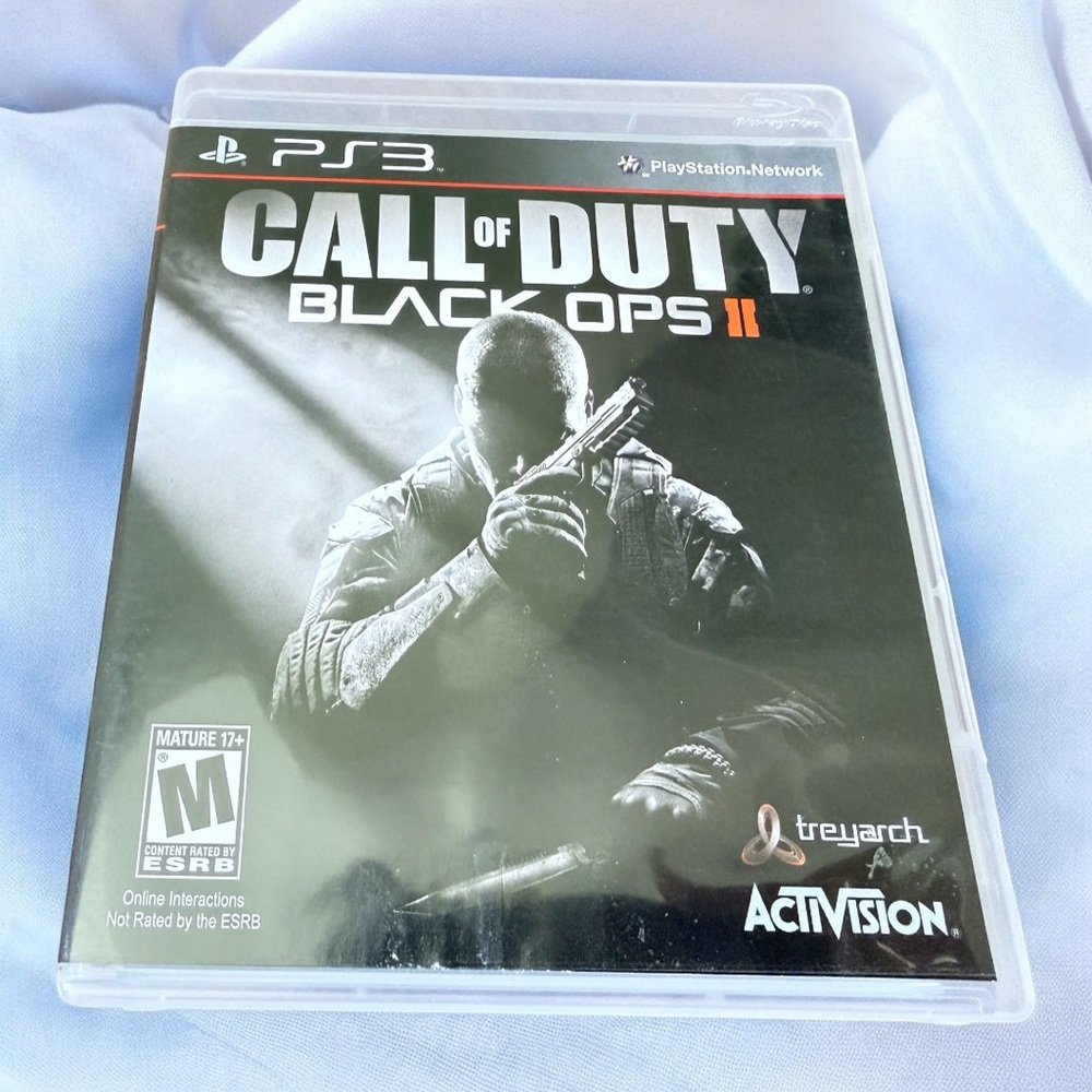 Call of Duty Black Ops II Sony PlayStation 3 PS3 Game Disc Case Instructions